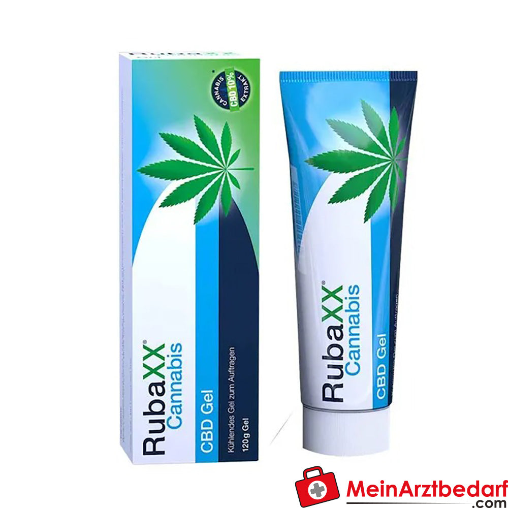 Rubaxx Cannabis CBD Gel 120ml - Schnell & Wirksam