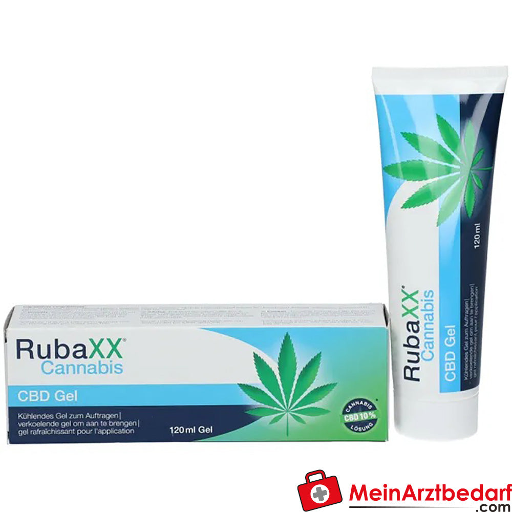 Rubaxx® Cannabis CBD Gel, 120ml.