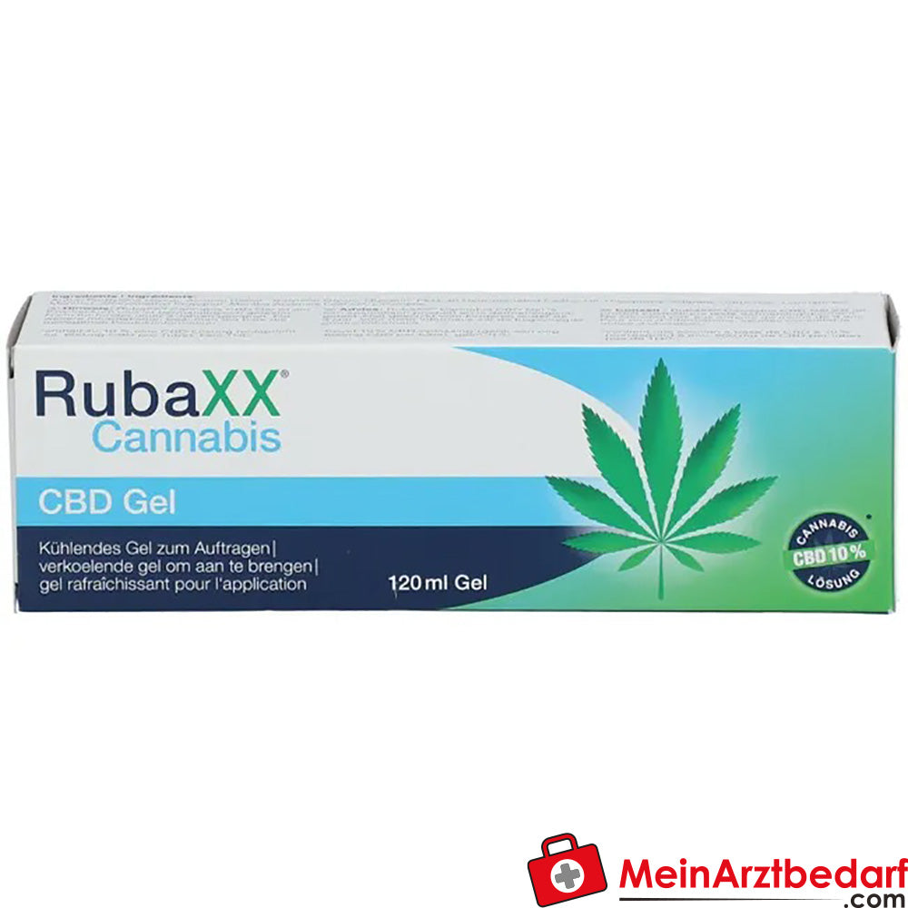 Rubaxx® Cannabis CBD Gel, 120ml.