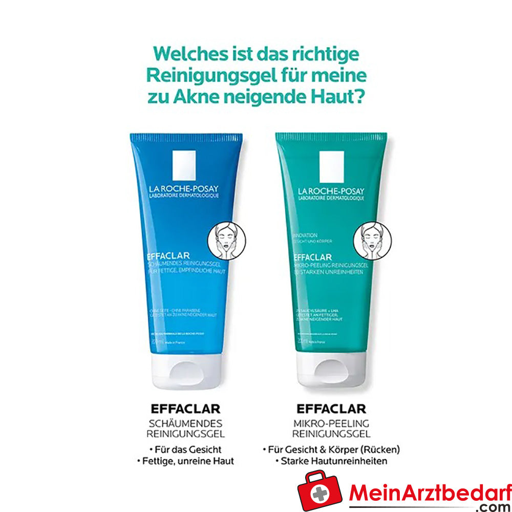 La Roche Posay Effaclar Mikro-Peeling Reinigungsgel, 200ml.