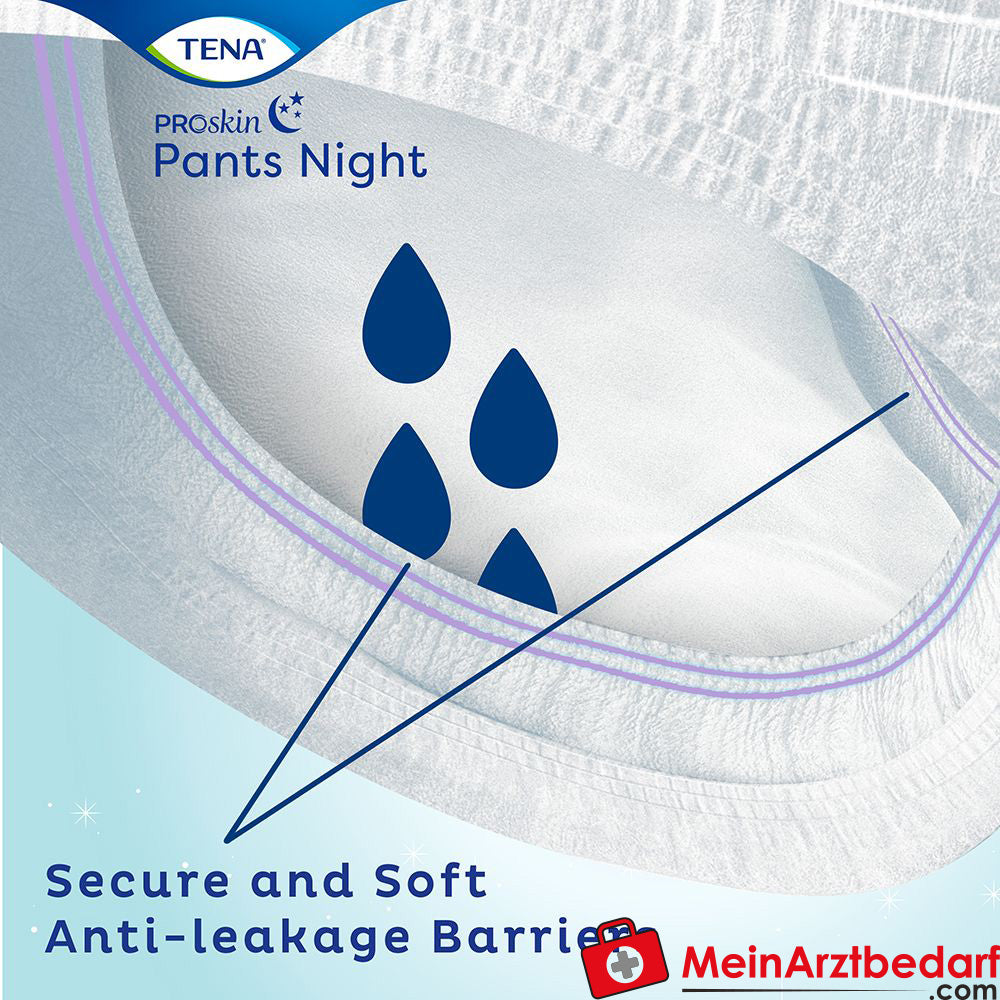 TENA Pants Night Super M bei Inkontinenz.