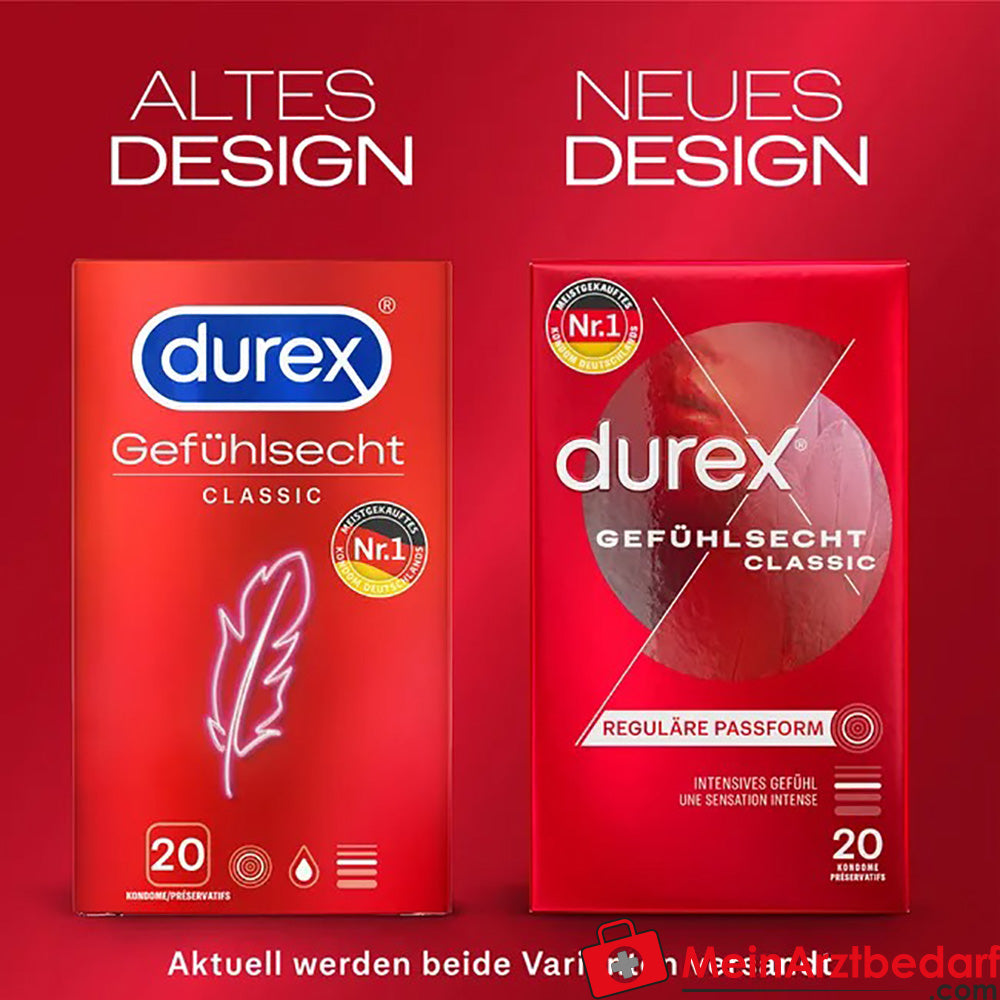 durex® Gefühlsecht Kondome classic.