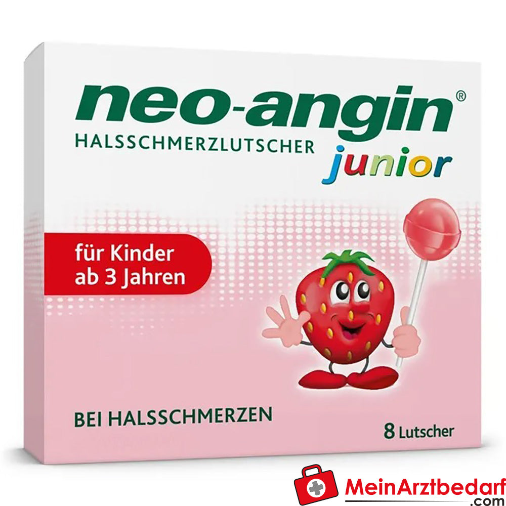 neo-angin® HALSSCHMERZLUTSCHER junior, 8 St..