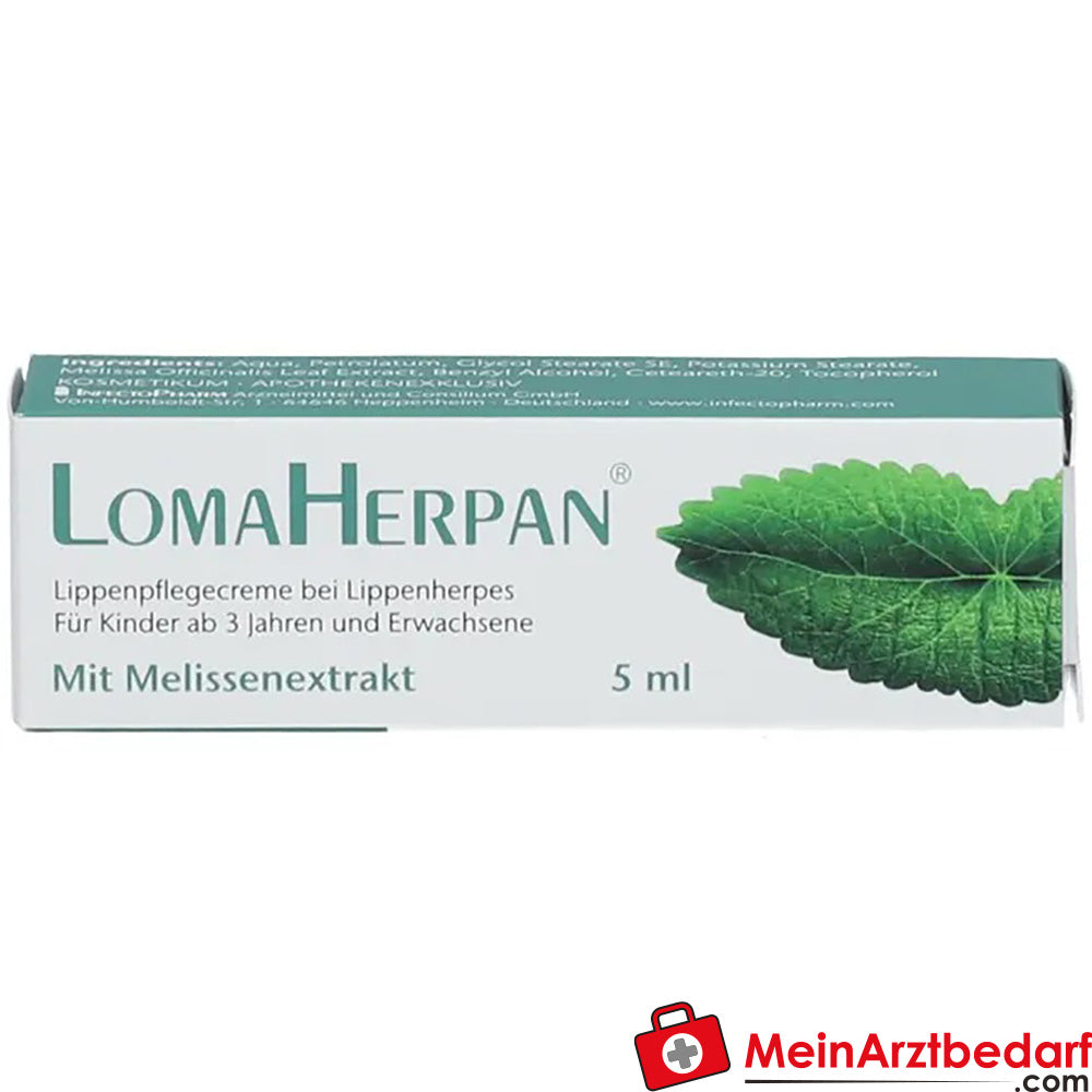 LomaHerpan® Lippenpflegecreme, 5ml.