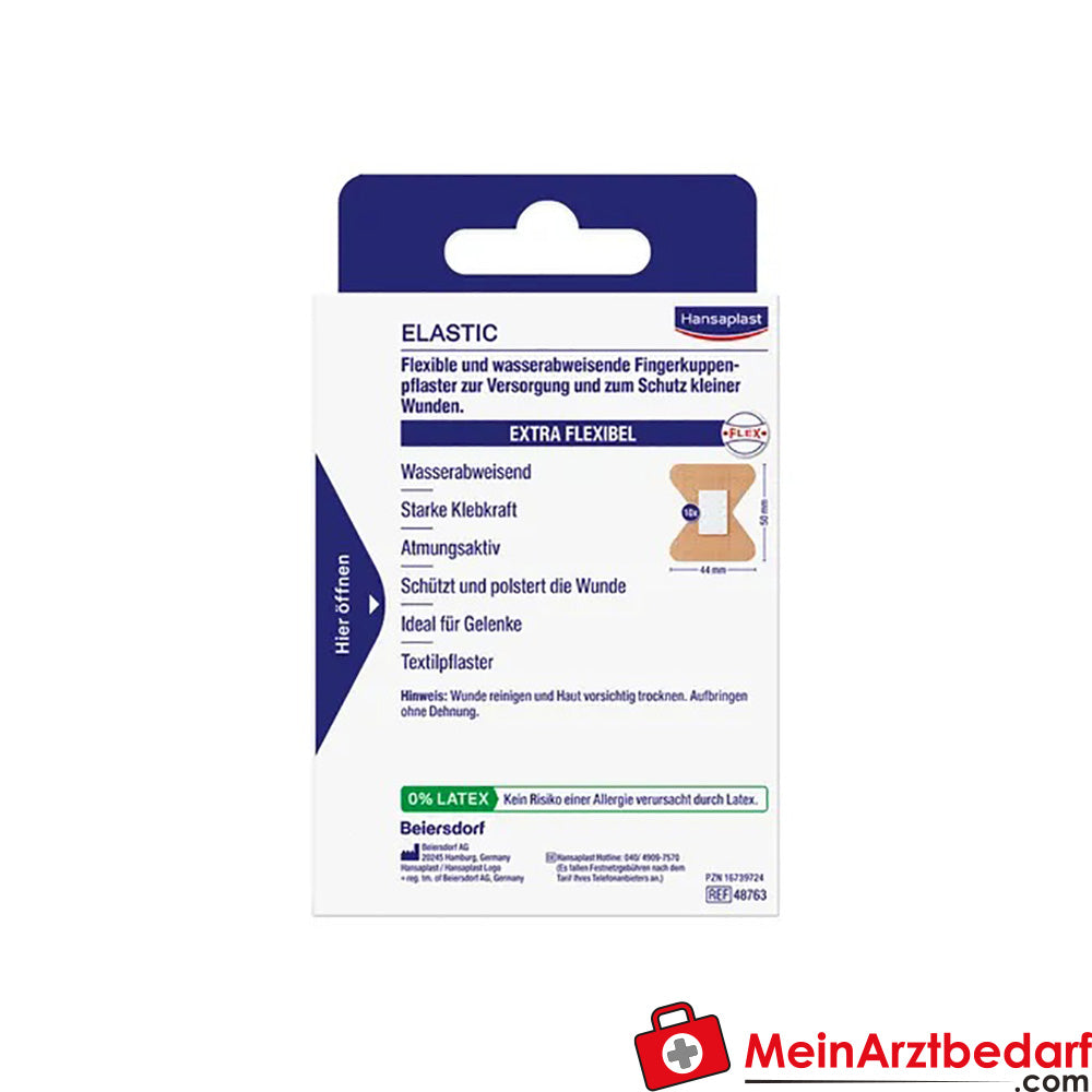 Hansaplast Elastic Fingerkuppenpflaster Strips, 10 St..