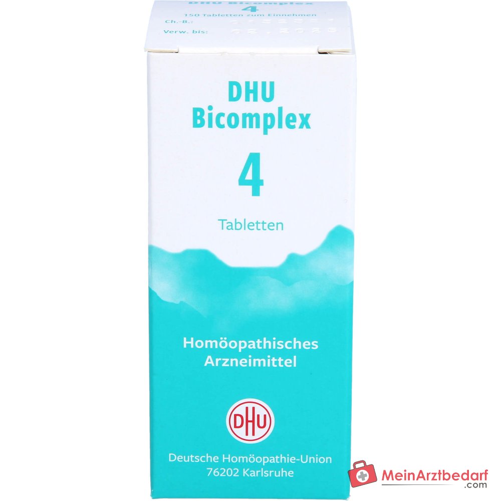 DHU Bicomplex 4 compresse con calcio fluorato