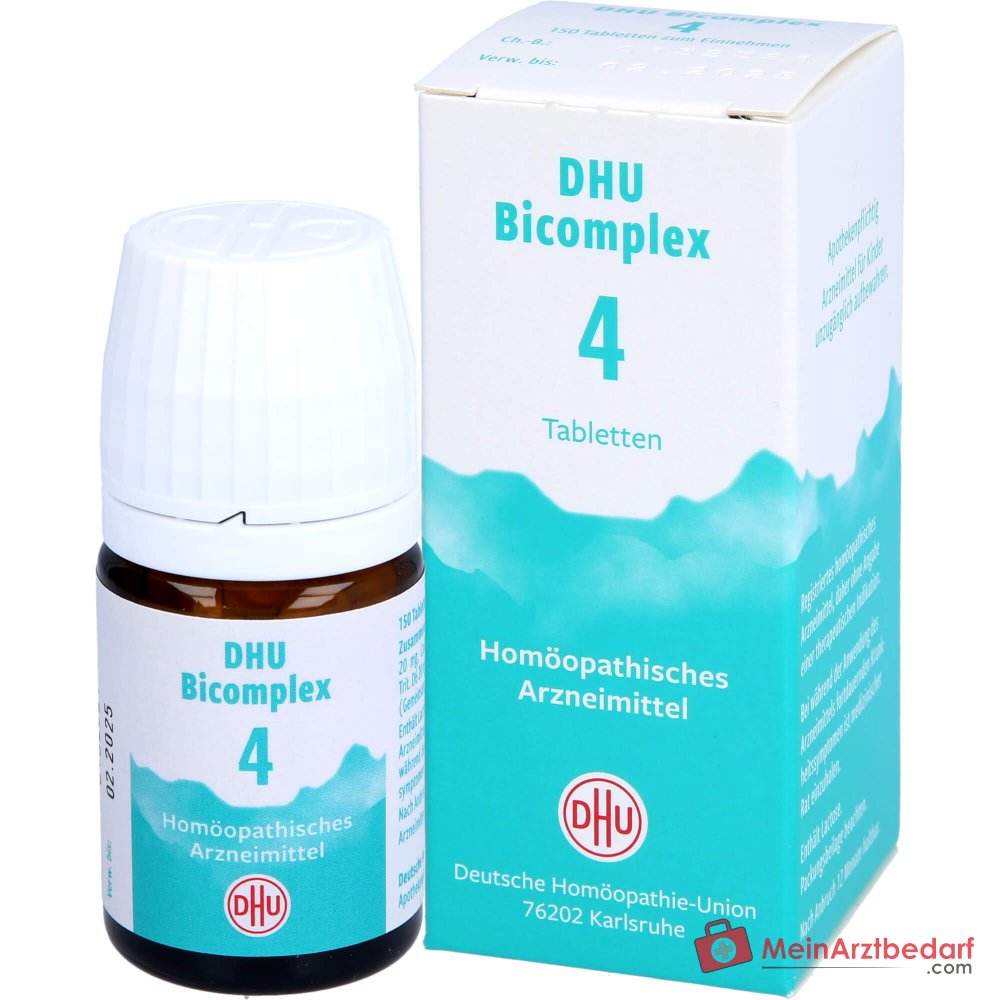 DHU Bicomplex 4 compresse con calcio fluorato