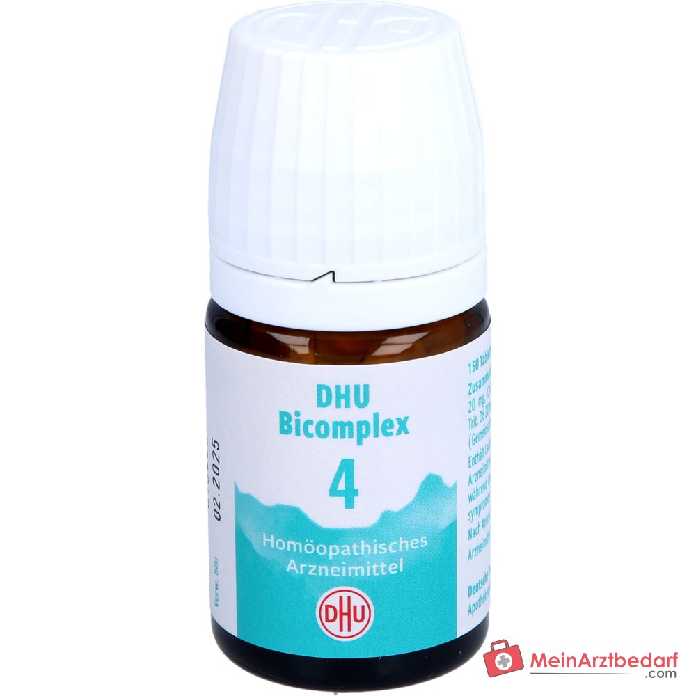 DHU Bicomplex 4 Tabletten mit Calcium fluoratum