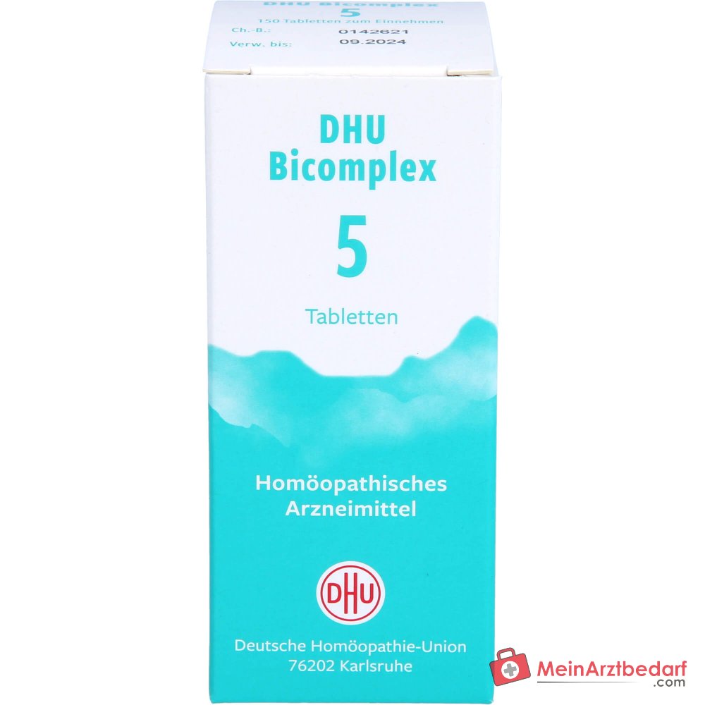 DHU Bicomplex 5 Mineraalzouten Tabletten (calcium phosphoricum, kalium phosphoricum, natrium chloratum)