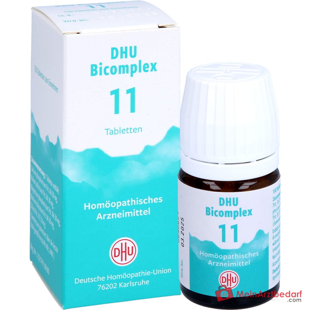 DHU Bicomplex 11 tabletek soli mineralnych D6/D12