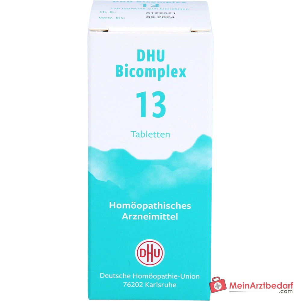 DHU Bicomplex 13 homöopathisches Arzneimittel mit Calcium fluoratum D12 Tabletten