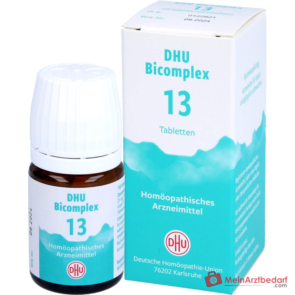 DHU Bicomplex 13 homöopathisches Arzneimittel mit Calcium fluoratum D12 Tabletten