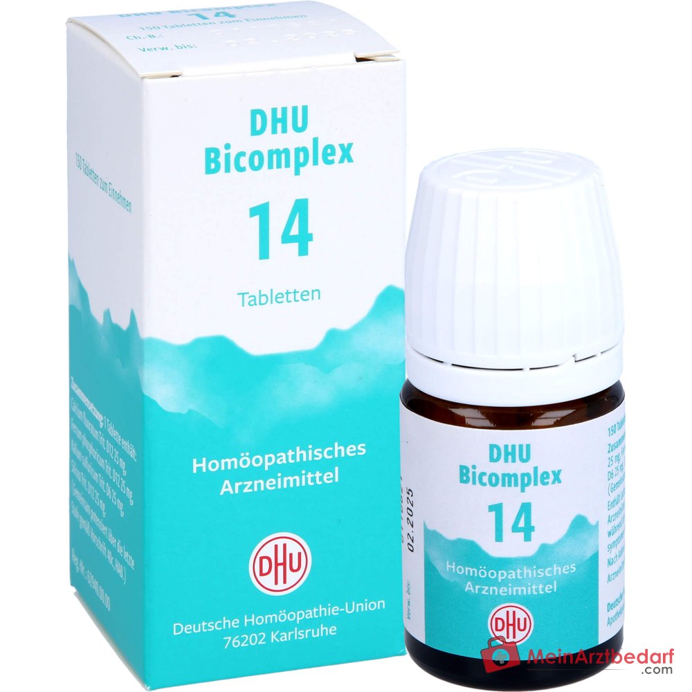 DHU Bicomplex 14 lek homeopatyczny tabletki 150 sztuk