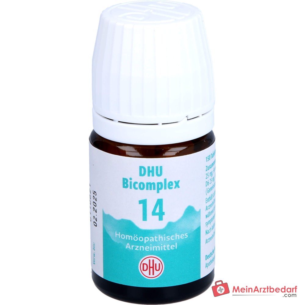 DHU Bicomplex 14 lek homeopatyczny tabletki 150 sztuk