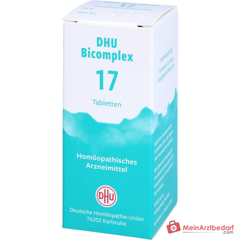 DHU Bicomplex 17 Mineralenzouten Tabletten 150 stuks