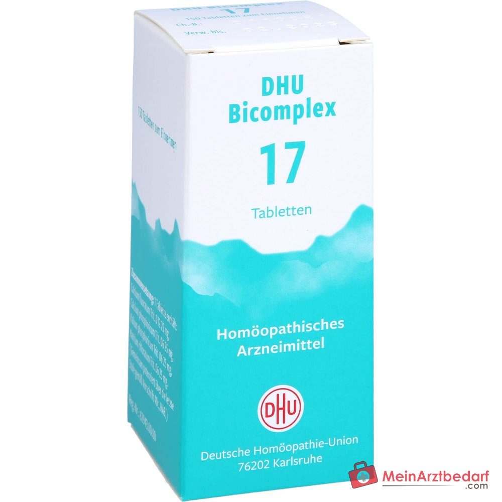 DHU Bicomplex 17 Mineralenzouten Tabletten 150 stuks