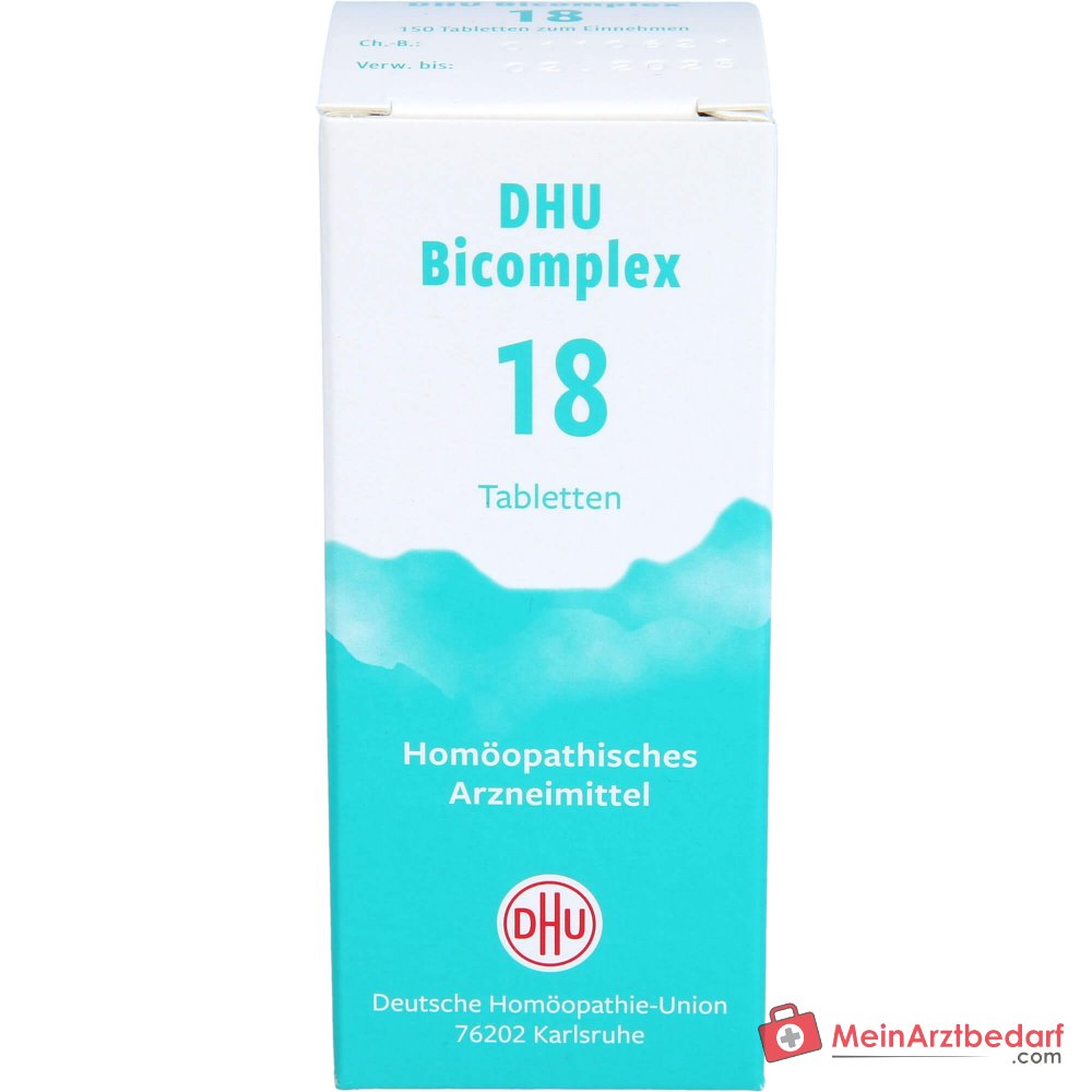 DHU Bicomplex 18 Mineralsalze-Komplex Tabletten
