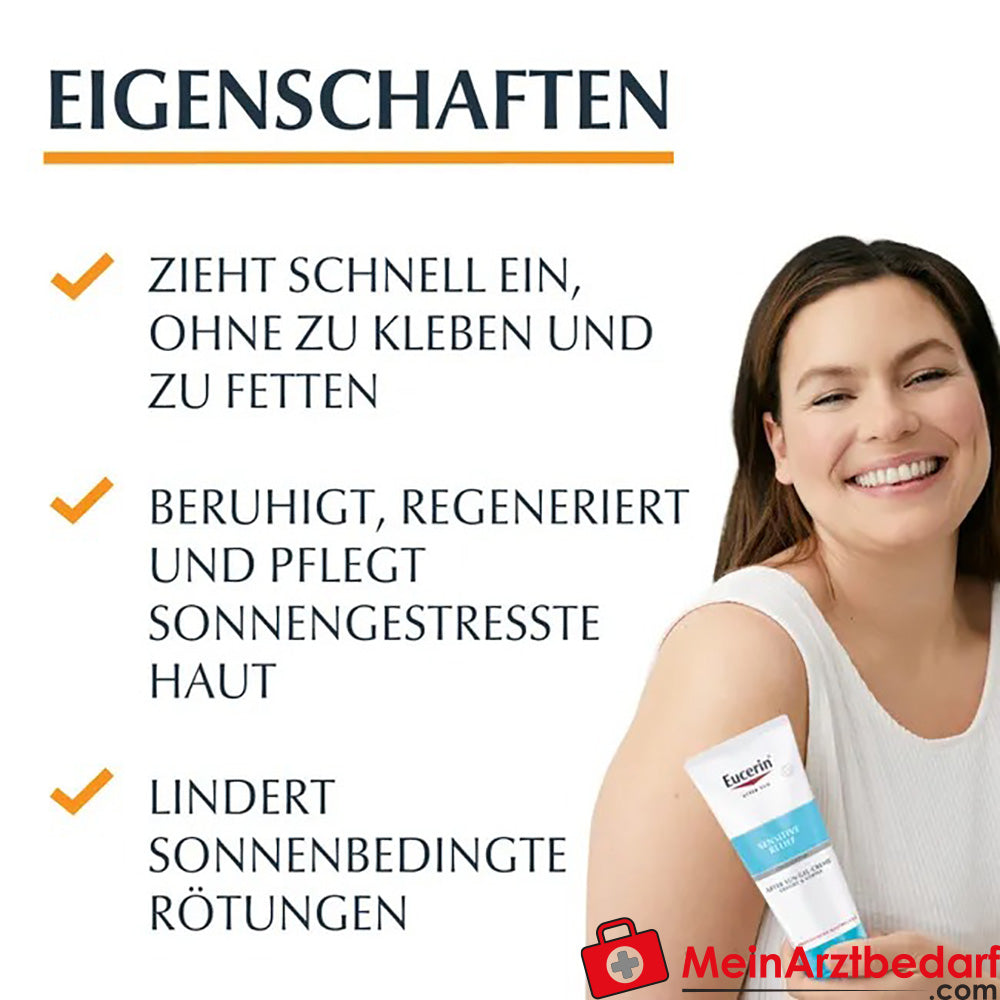 Eucerin® After Sun Sensitive Relief Gel-Creme, 200ml.