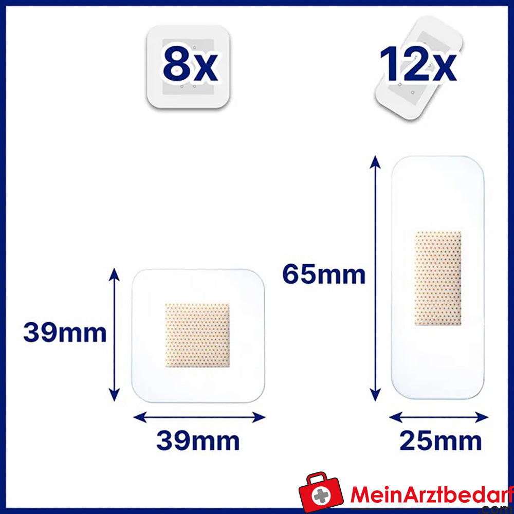 Hansaplast Aqua Protect Pflaster Strips, 20 St..