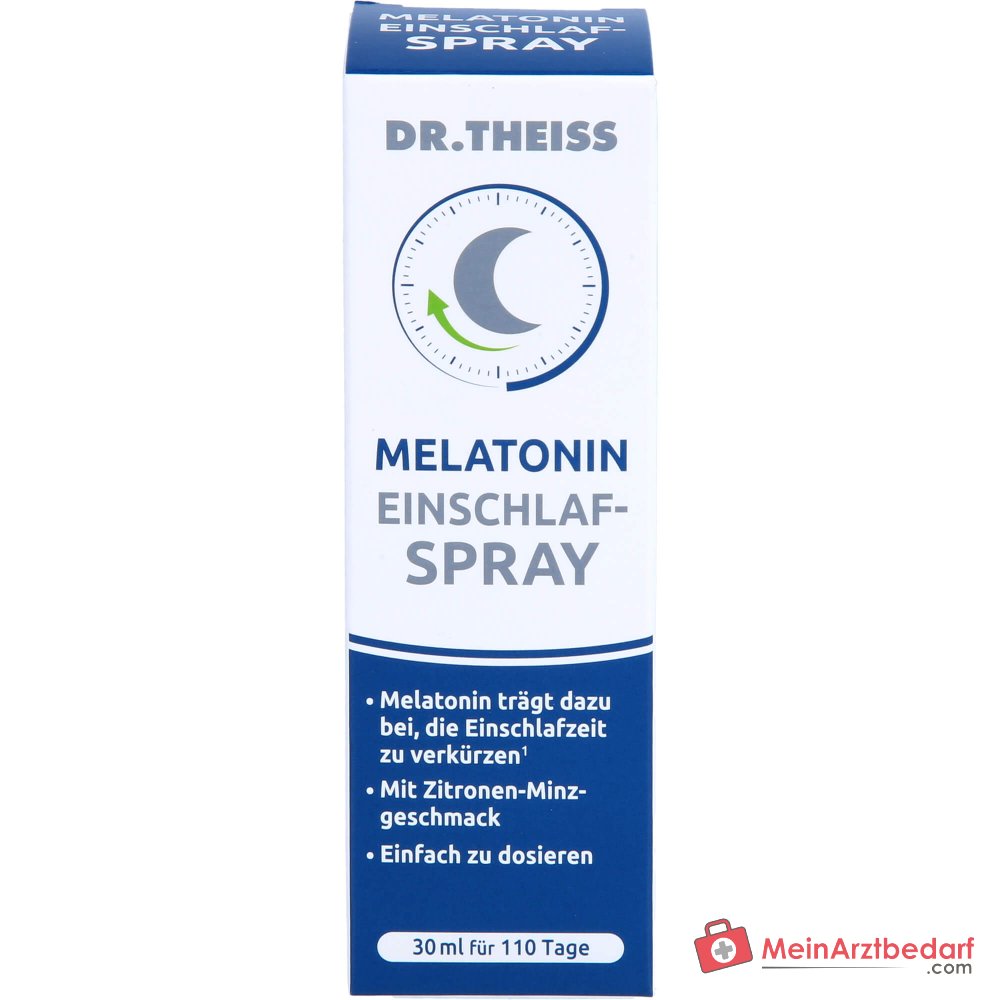 Dr. Theiss Melatonin Einschlaf-Spray Melatonin / Passionsblumenextrakt Mundspray, 30 ml