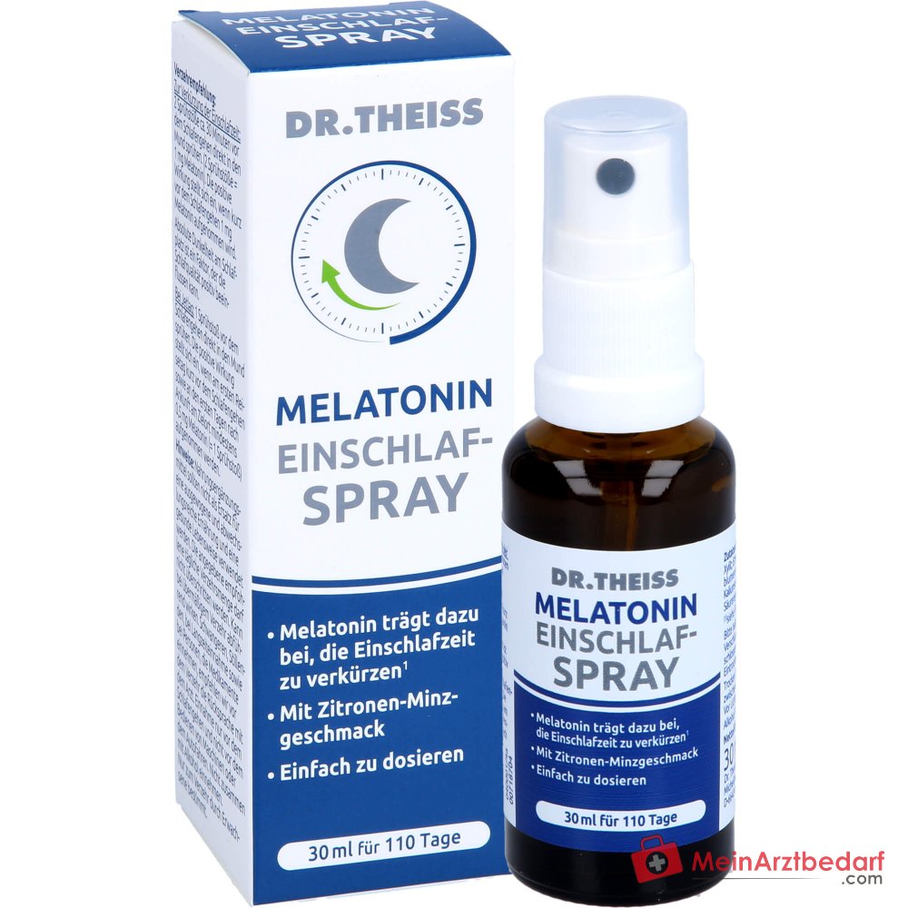 Dr. Theiss Melatonin Einschlaf-Spray Melatonin / Passionsblumenextrakt Mundspray, 30 ml