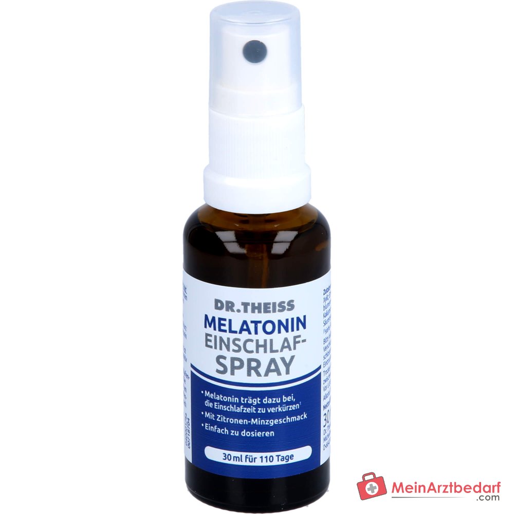 Dr. Theiss Melatonin Einschlaf-Spray Melatonin / Passionsblumenextrakt Mundspray, 30 ml