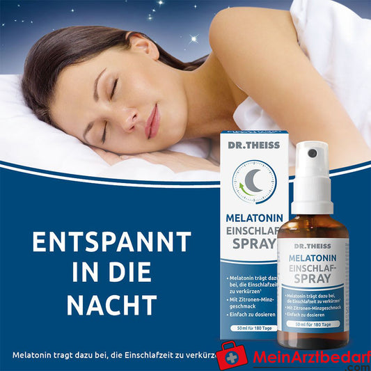 DR. THEISS Melatonin Einschlaf-Spray.