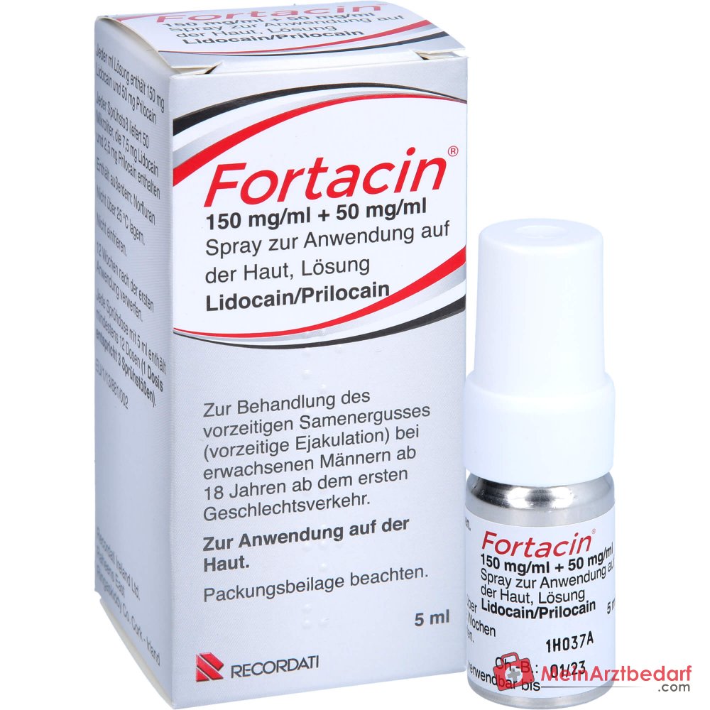 Fortacin Spray pour application cutanée, 5 ml