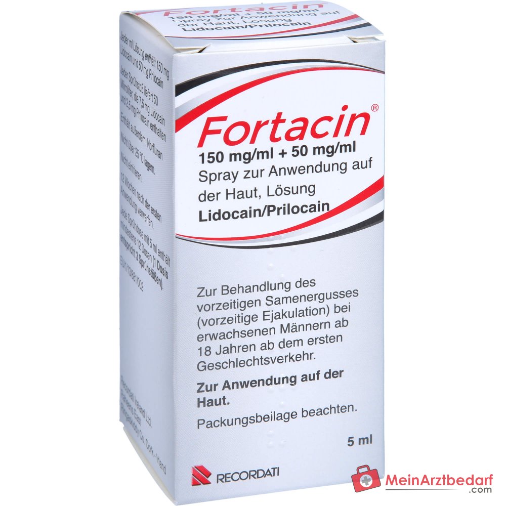 Fortacin Spray pour application cutanée, 5 ml