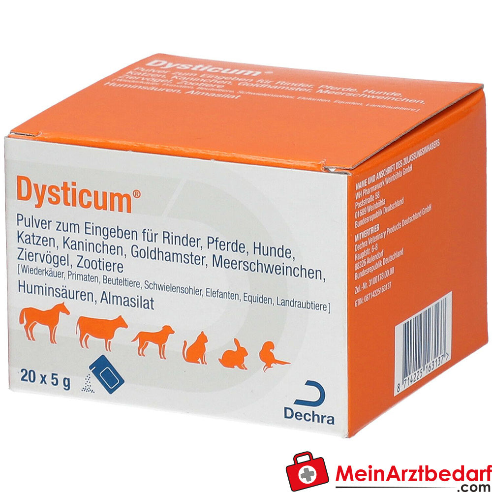 Dysticum Pulver für Tiere 20x5 g