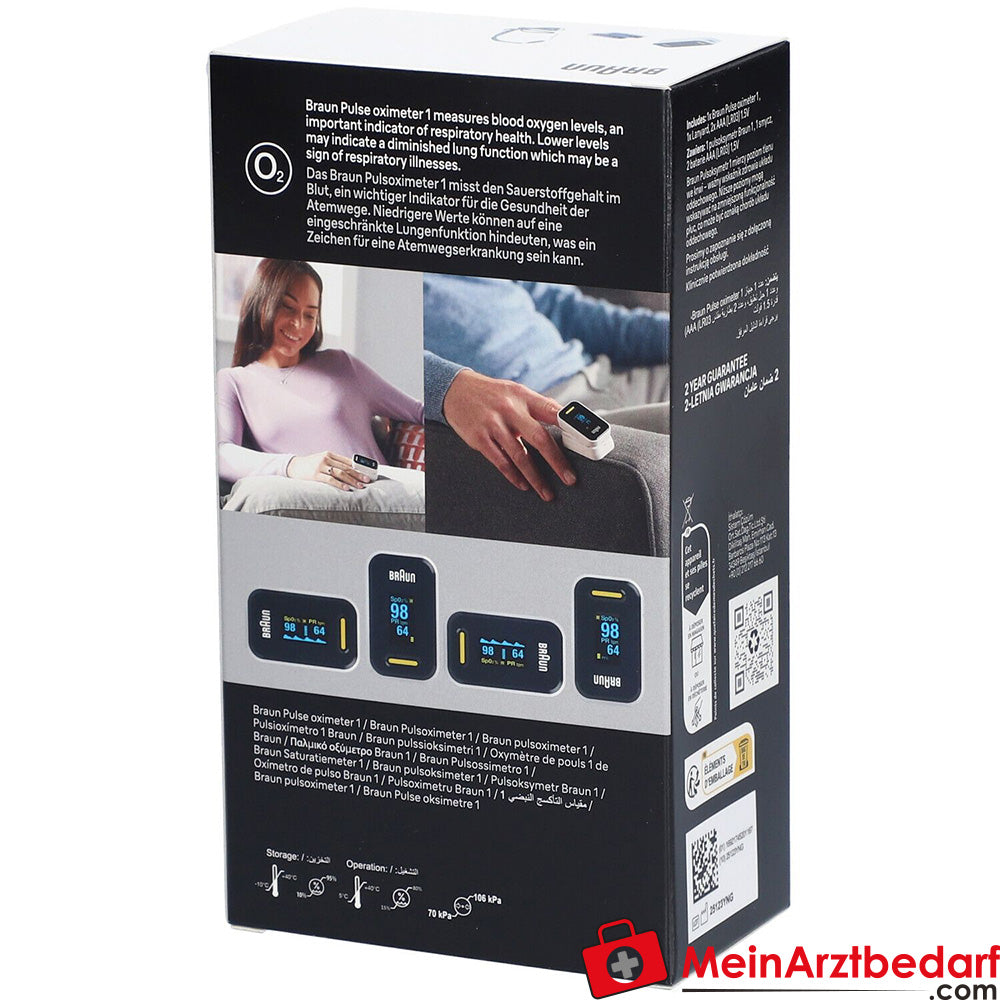 BRAUN Pulsoximeter 1, 1 St..