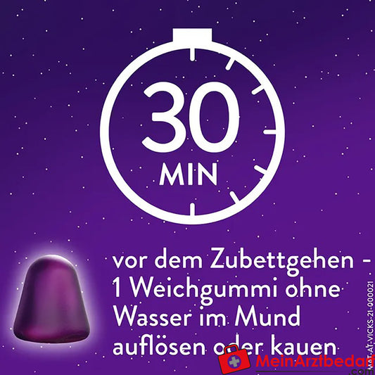 WICK ZzzQuil Gute Nacht mit Melatonin, 30 St..