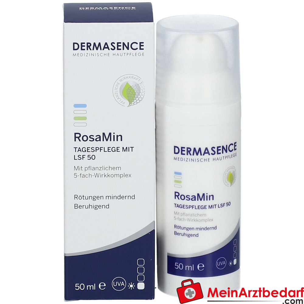 DERMASENCE RosaMin Tagespflege LSF 50, 50ml.