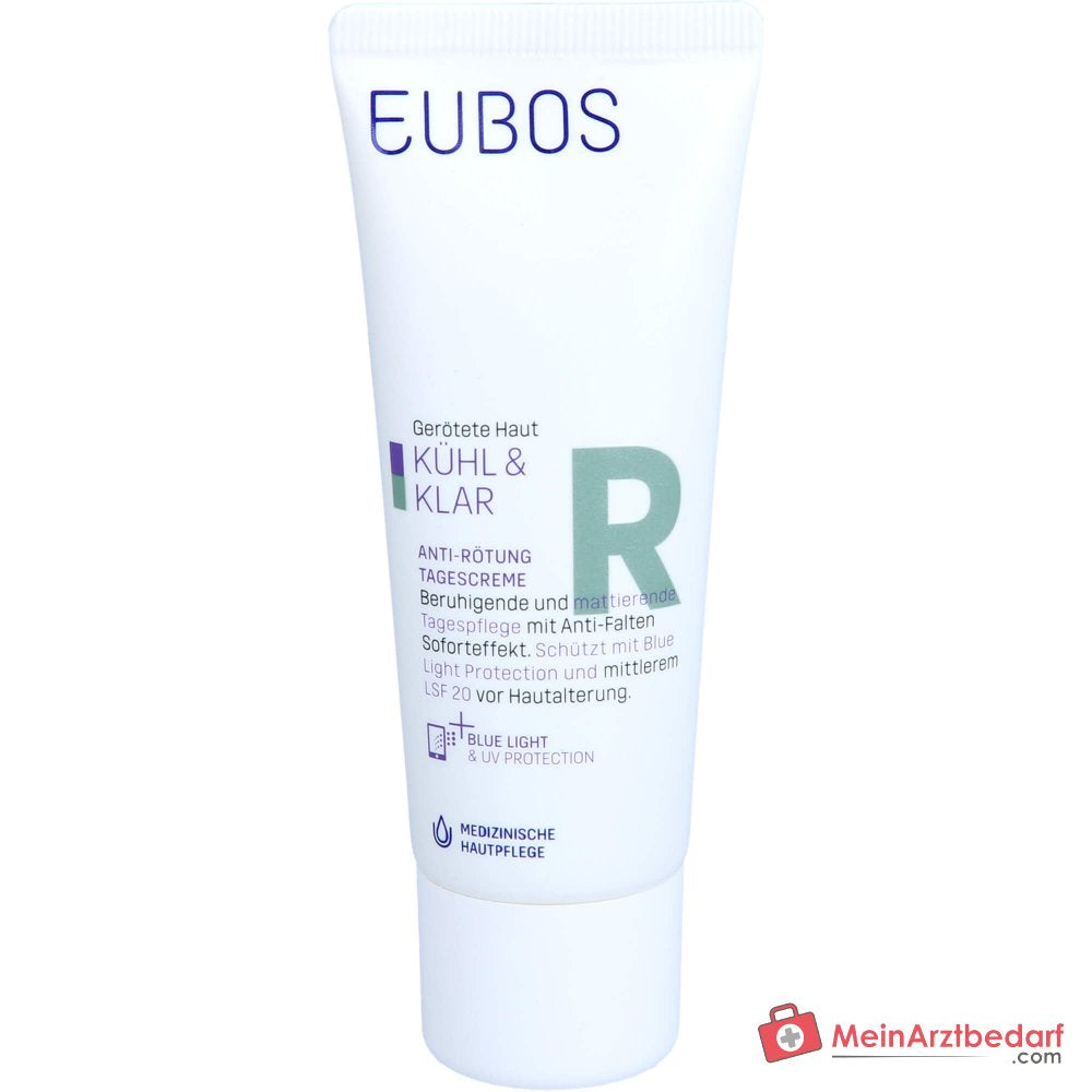 Eubos Kühl und Klar Antirötung Tagescreme LSF 20, 40 ml.