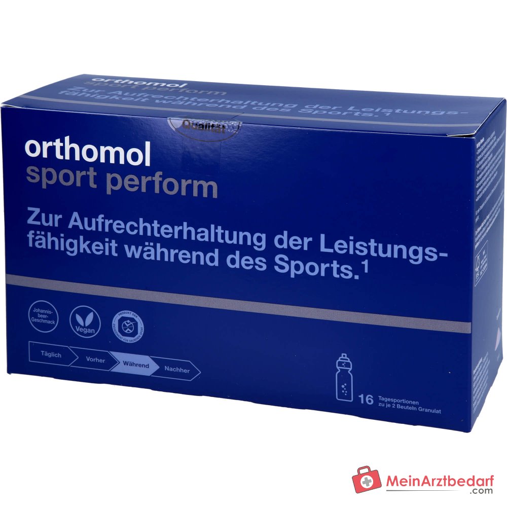 Orthomol Sport perform Elektrolytgetränk Granulat, 32 Beutel.