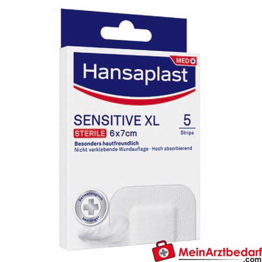 Hansaplast Sensitive XL-Größen, 5 Strips.