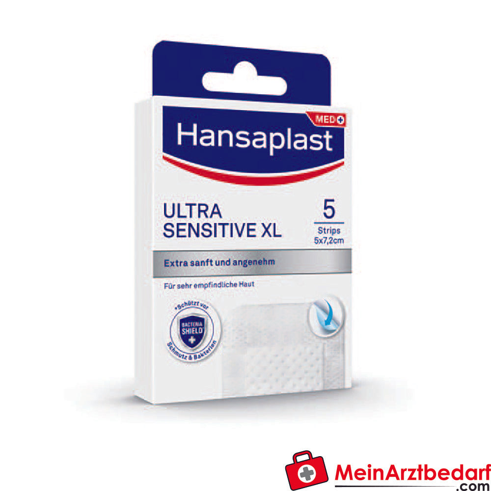Hansaplast Ultra Sensitive, 5 Strips.