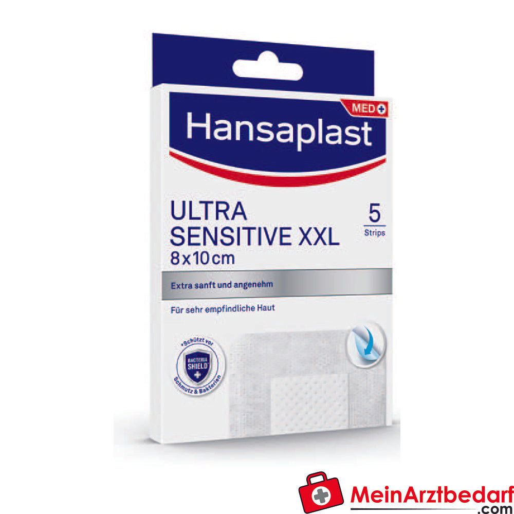 Hansaplast Ultra Sensitive, 5 Strips.