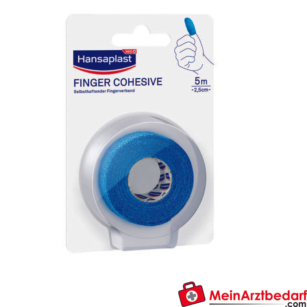 Hansaplast Selbsthaftender fingerverband, 5 m x 2,5 cm.