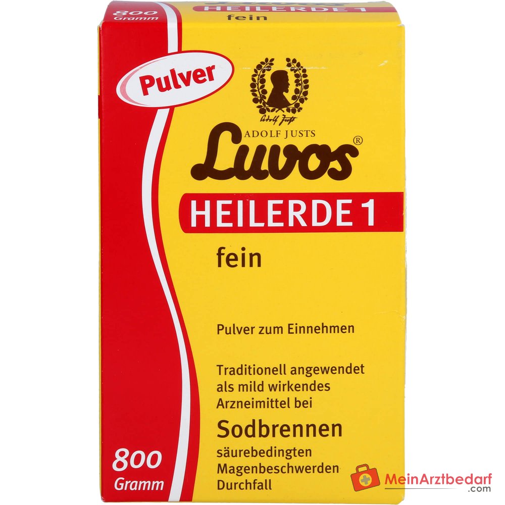 Luvos Heilerde 1 fein Heilerde Pulver, 800 g.