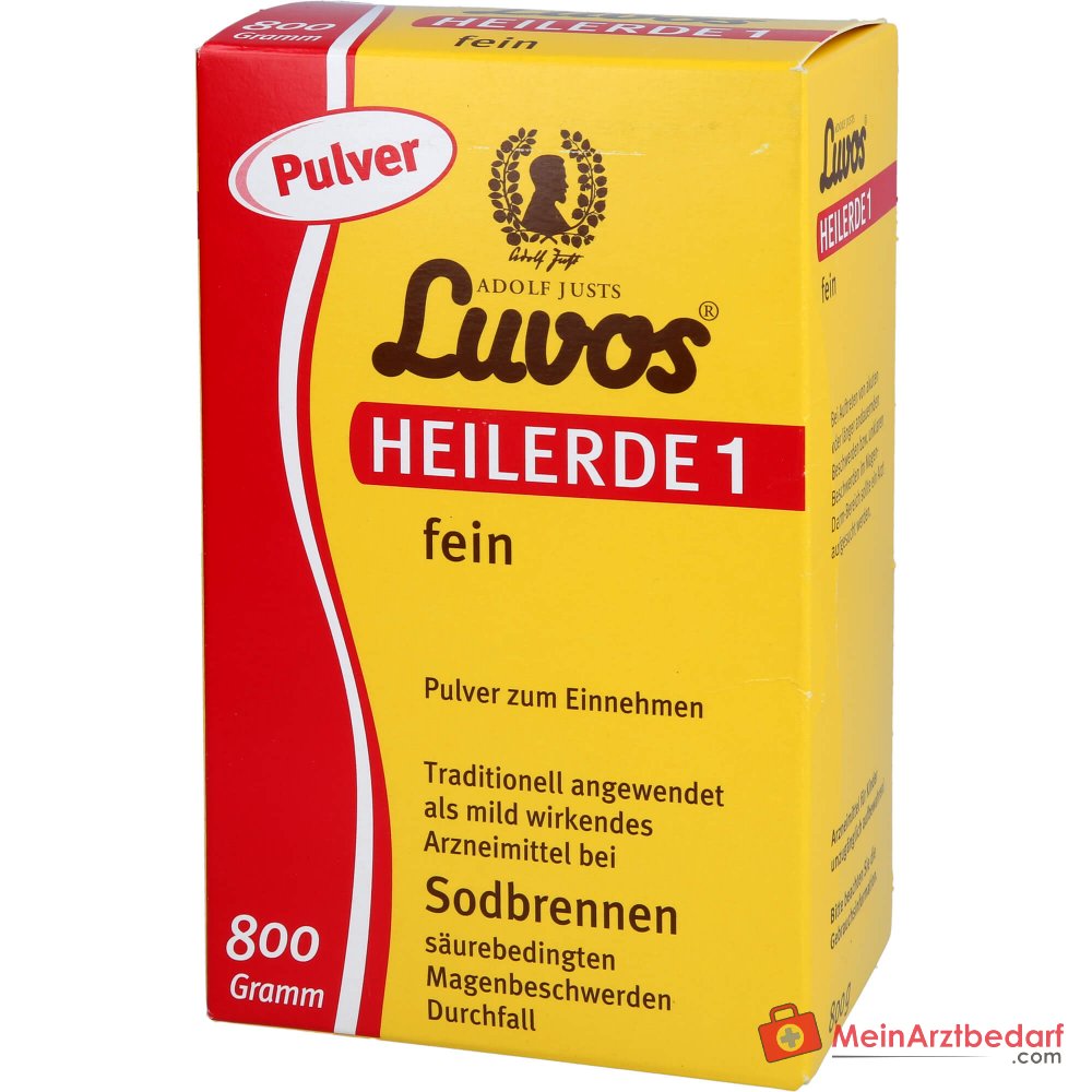 Luvos Heilerde 1 fein Heilerde Pulver, 800 g.
