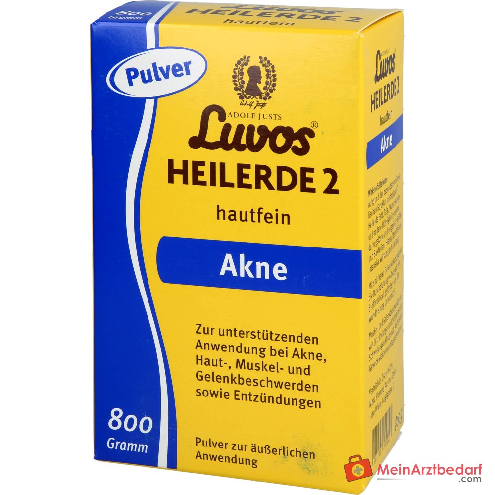 Luvos Heilerde 2 hautfein Pulver zur äußerlichen Anwendung, 800 g.