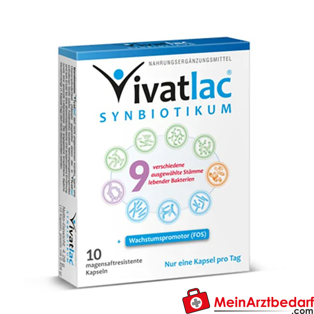 VIVATLAC Synbiotikum, 10 St..