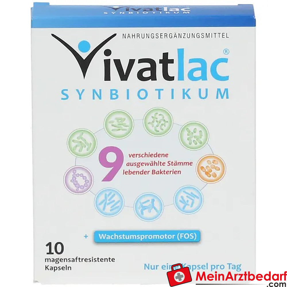 VIVATLAC Synbiotikum, 10 St..