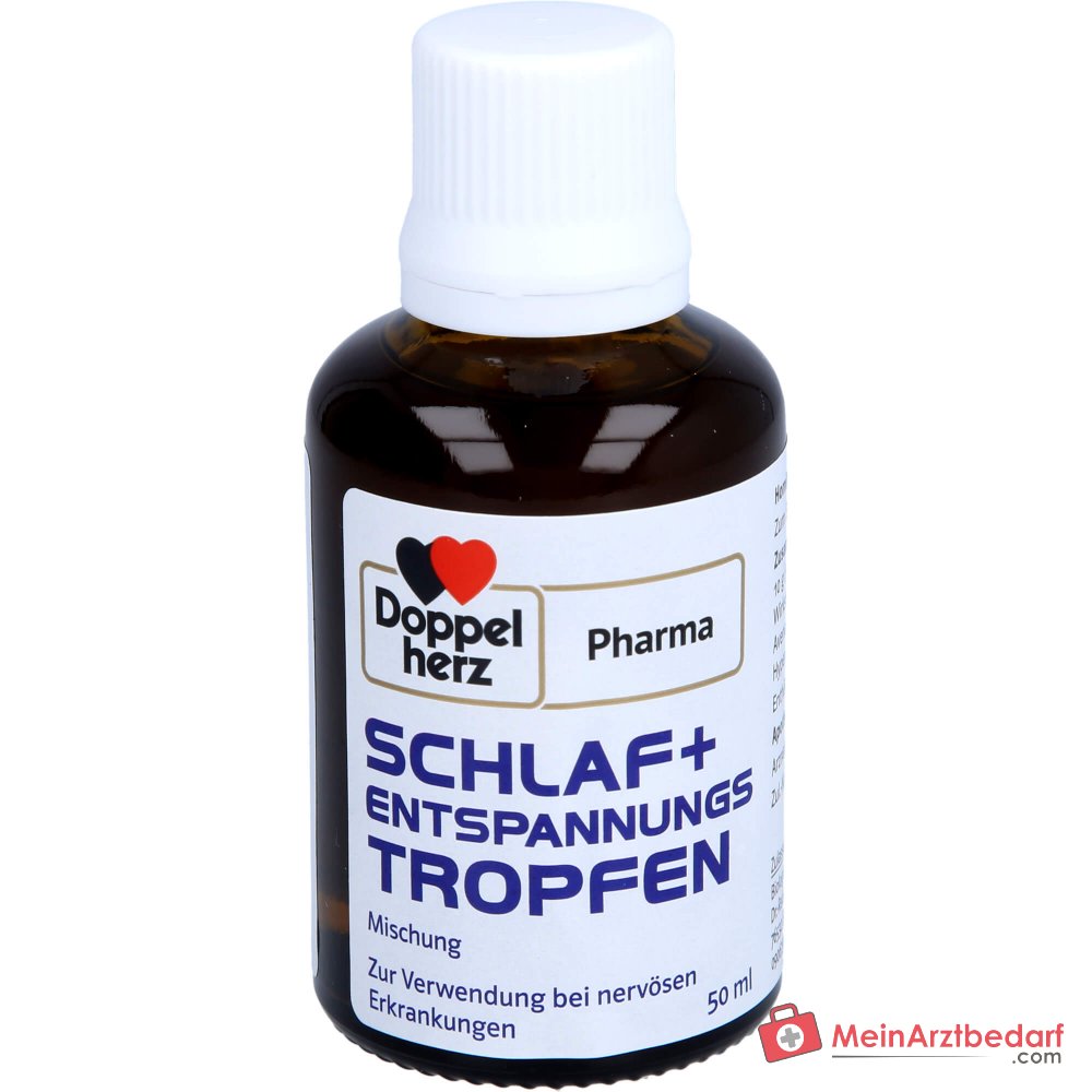 DoppelherzPharma Krople na sen i relaks Valeriana, Passiflora, Avena, Hypericum 11 ml
