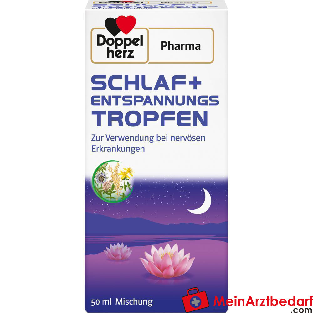 SCHLAF + ENTSPANNUNGS TROPFEN von DoppelherzPharma.
