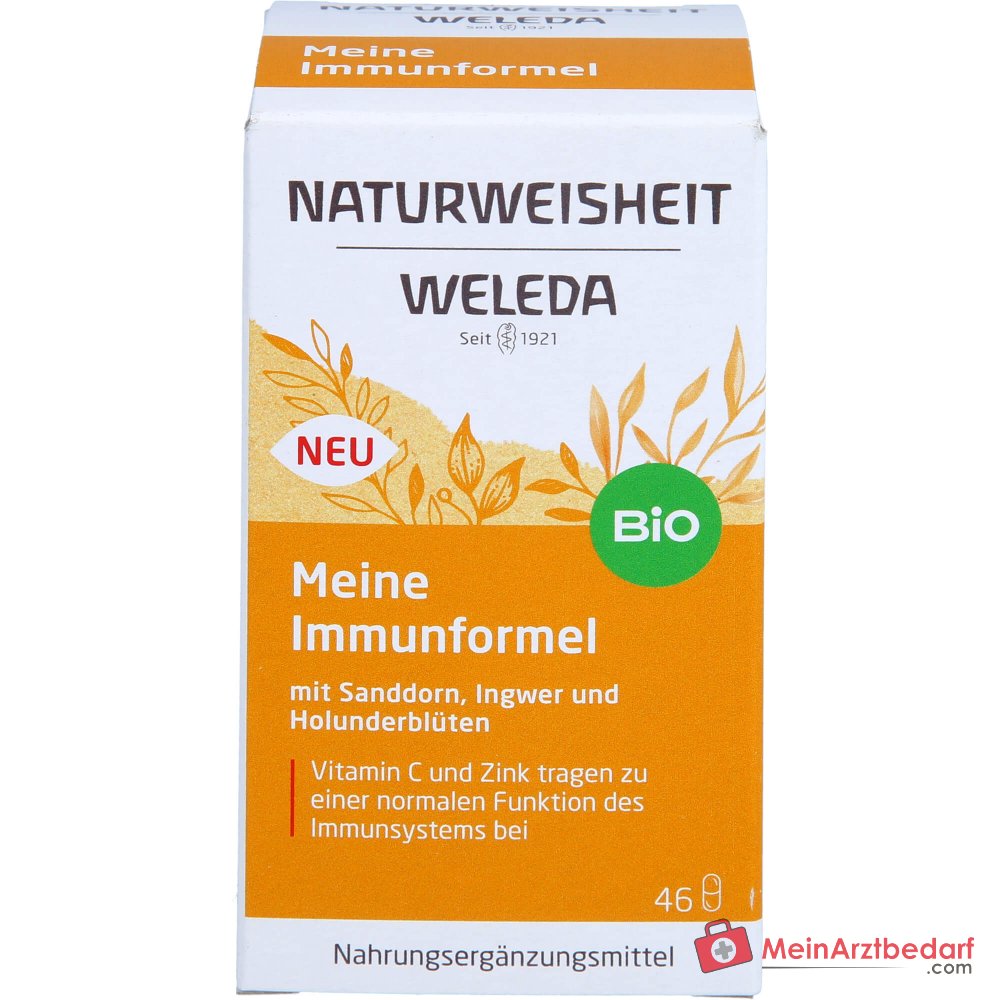 Weleda Sagesse Naturelle Ma Formule Immunitaire Capsules de Vitamines, 46 pièces.