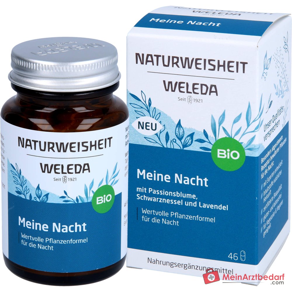 Weleda Naturweisheit Meine Nacht Kapseln, 46 St.