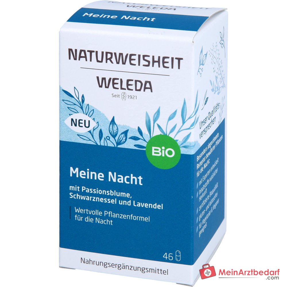 Weleda Naturweisheit Meine Nacht Kapseln, 46 St.