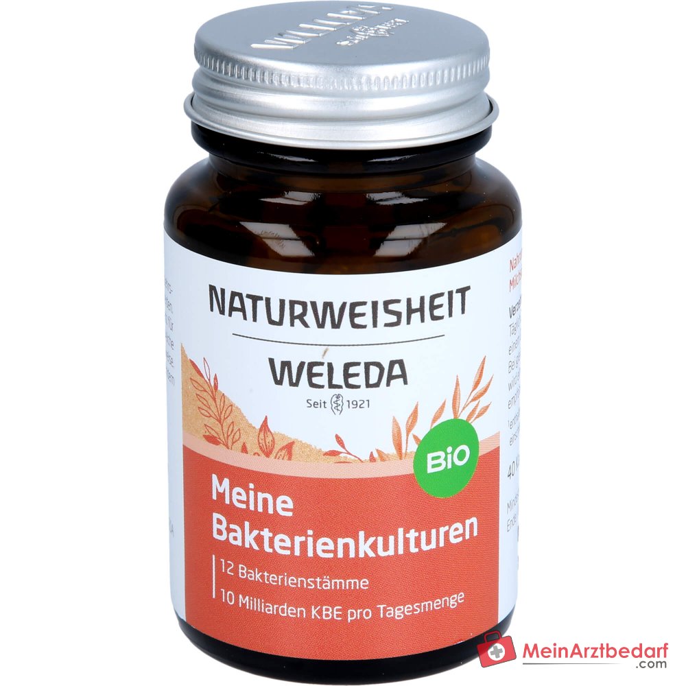 Weleda Sabiduría Natural Mis Cápsulas de Cultivo de Bacterias, 40 uds.